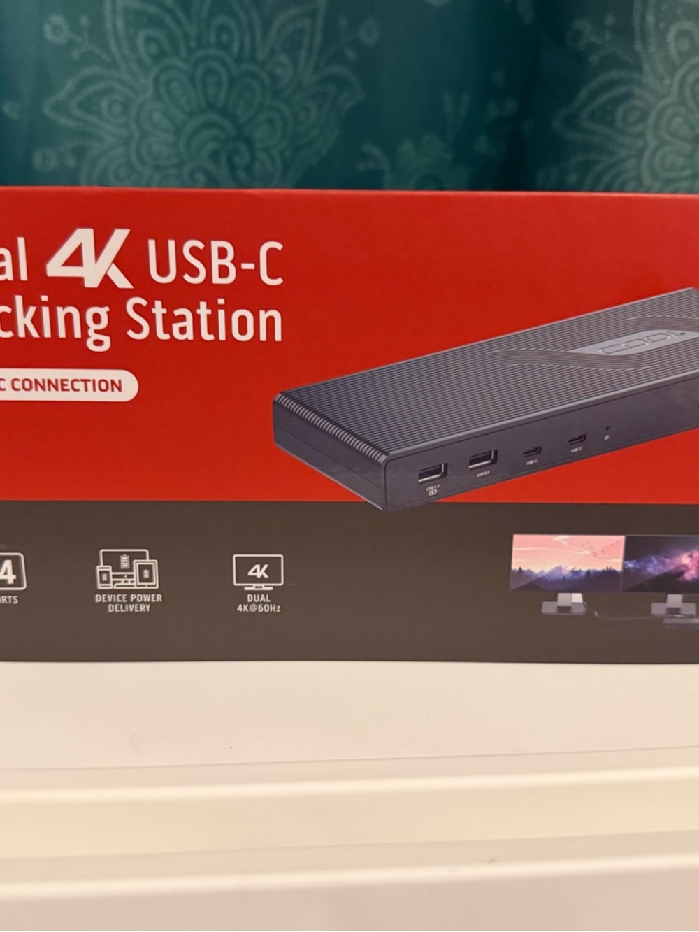 CODi Centro1200 Dual 4K Universal USB-C Dock A01200 Like New w/box.